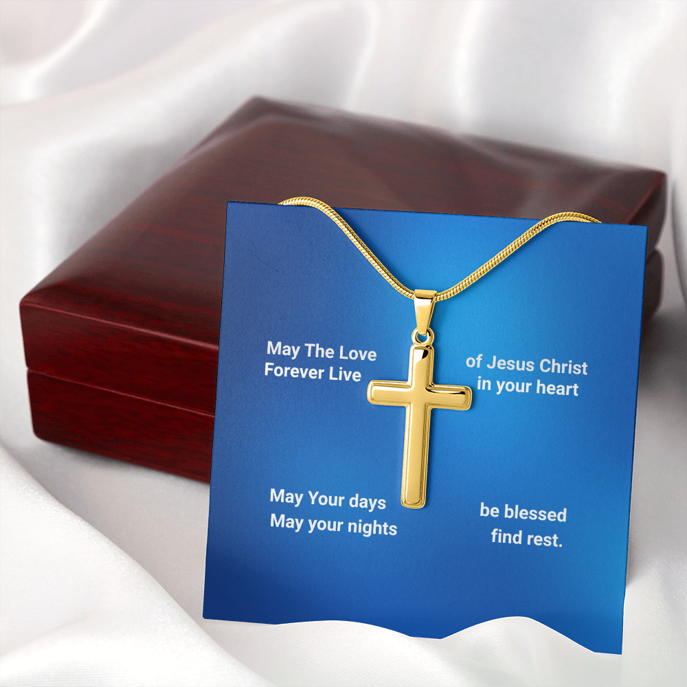 Personalized Cross necklace