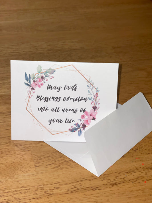 God’s Blessing Card