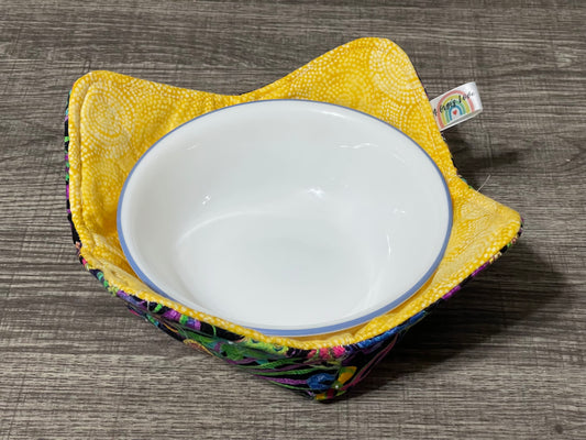Bowl cozy - Mardi Gras
