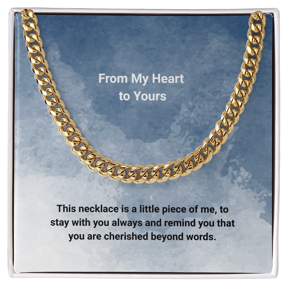 Cherish your grandchild with a Cuban Link Chain