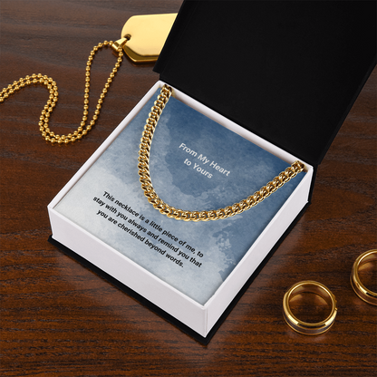 Cherish your grandchild with a Cuban Link Chain