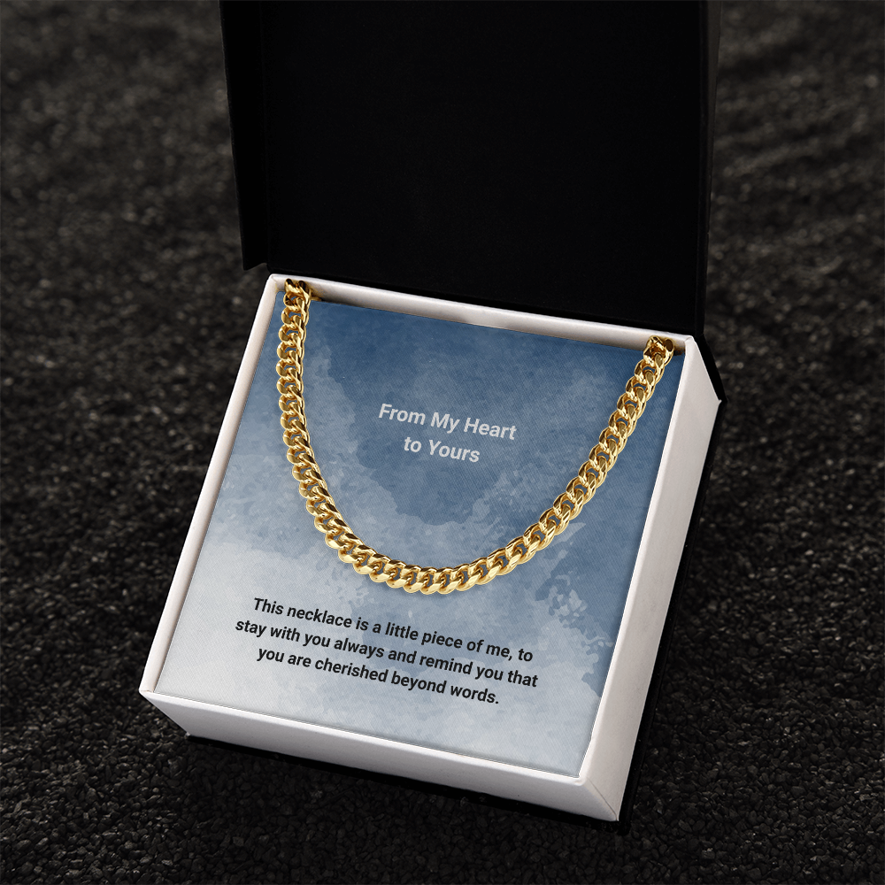 Cherish your grandchild with a Cuban Link Chain