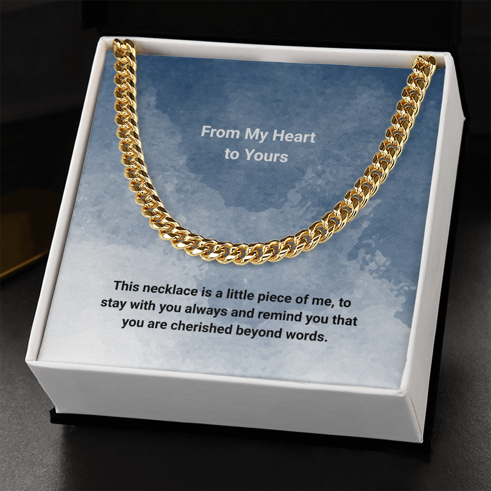 Cherish your grandchild with a Cuban Link Chain