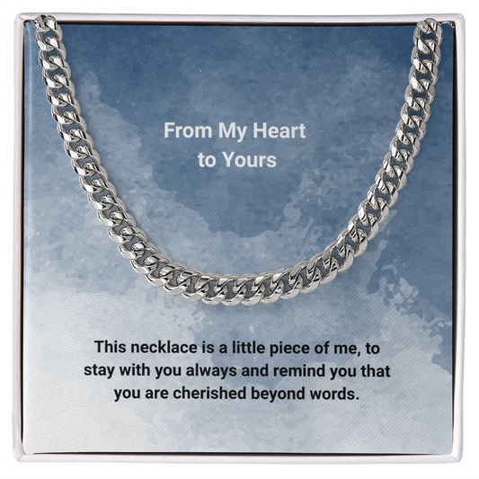 Cherish your grandchild with a Cuban Link Chain