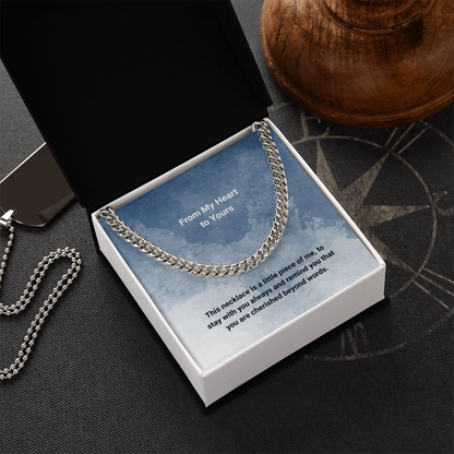 Cherish your grandchild with a Cuban Link Chain