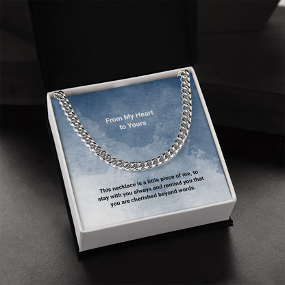 Cherish your grandchild with a Cuban Link Chain