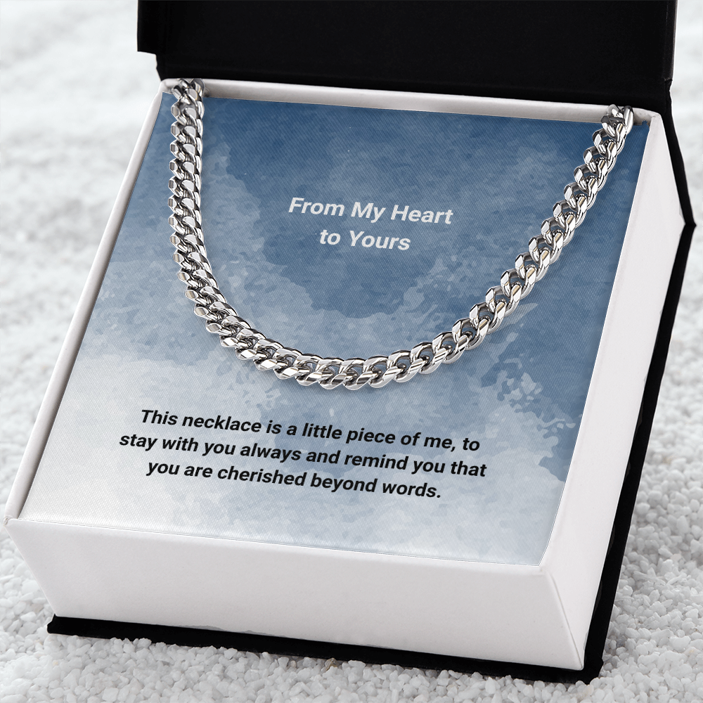 Cherish your grandchild with a Cuban Link Chain