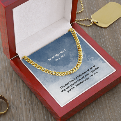 Cherish your grandchild with a Cuban Link Chain