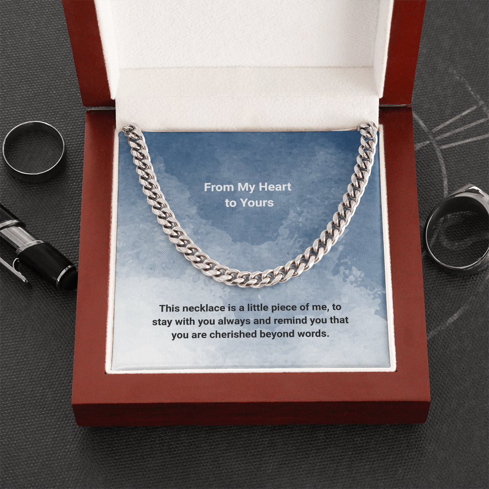 Cherish your grandchild with a Cuban Link Chain