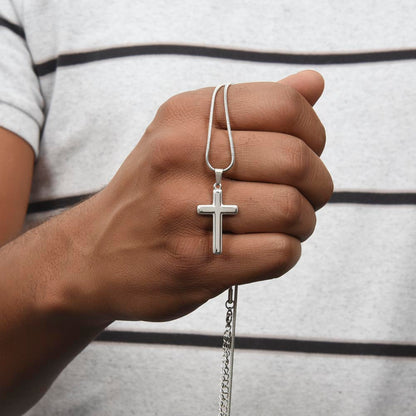 Personalized Cross necklace