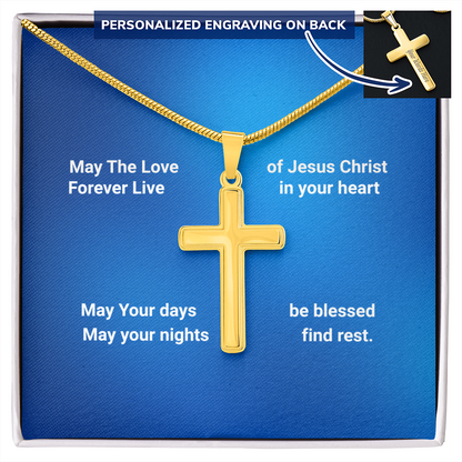 Personalized Cross necklace