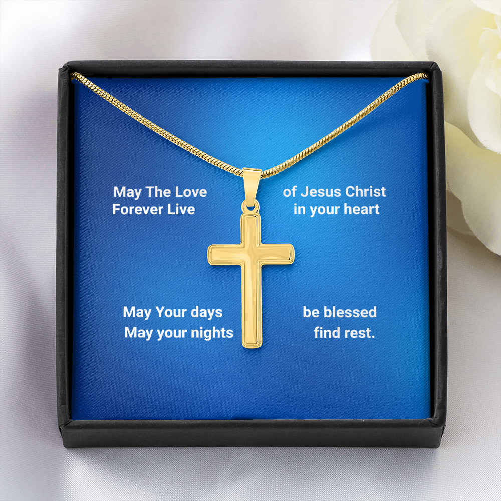 Personalized Cross necklace