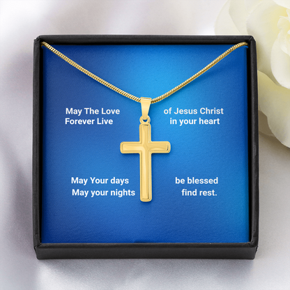 Personalized Cross necklace