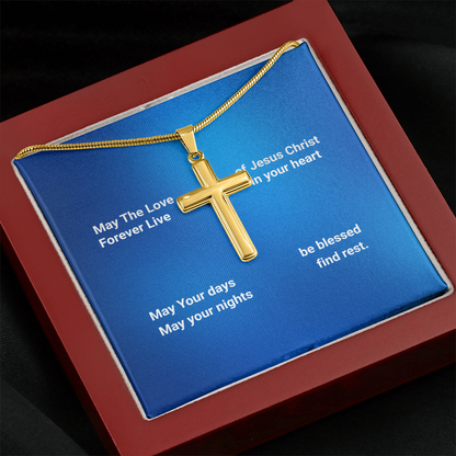 Personalized Cross necklace