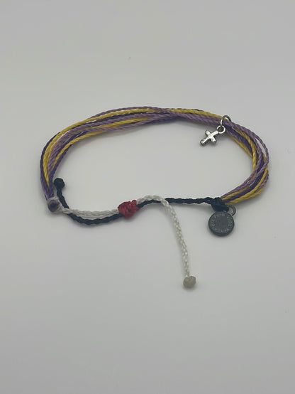 Puravida bracelet with cross
